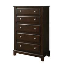 Espresso tall online dresser